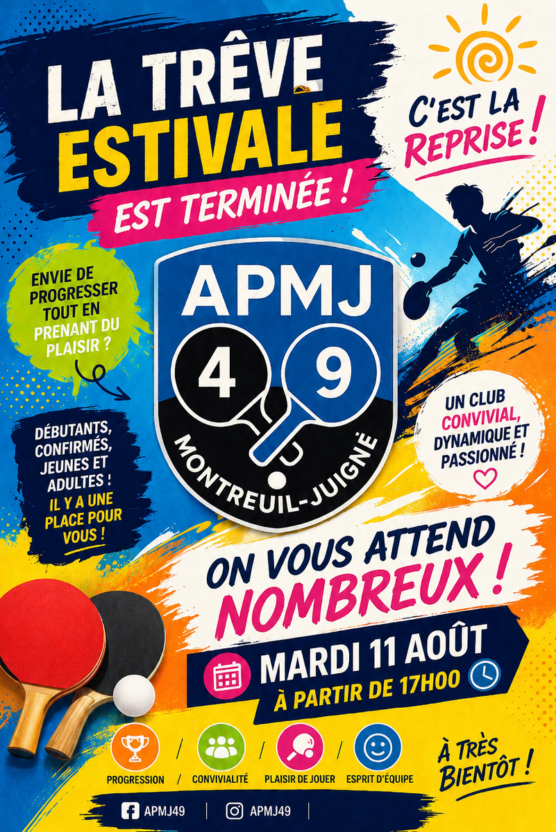 C'est reparti !