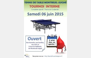 Tournoi interne de l'APMJ