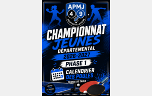 Championnat jeunes par équipe 2026-2027 / Phase 1