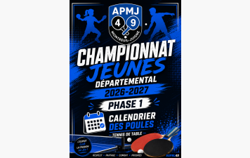 Championnat jeunes par équipe 2026-2027 / Phase 1