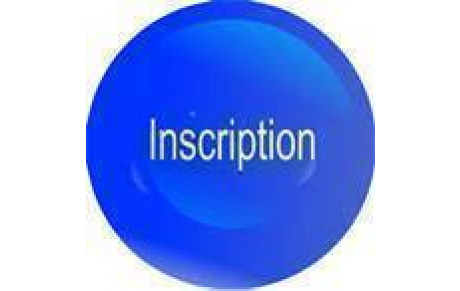 Inscriptions saison 2013 - 2014