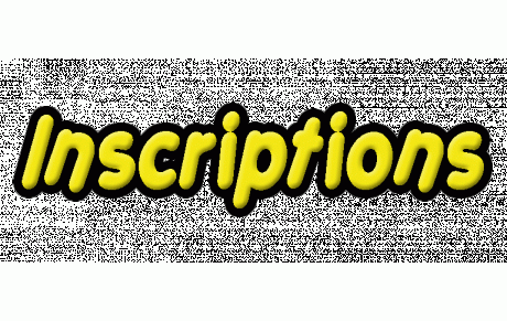 Inscriptions saison 2016-2017