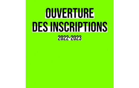 Inscriptions APMJ 