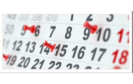 Les premières dates du calendrier 2023-2024