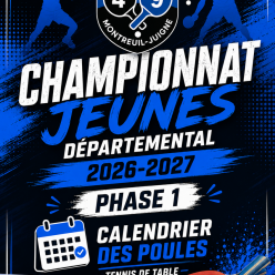 Championnat jeunes par équipe 2026-2027 / Phase 1